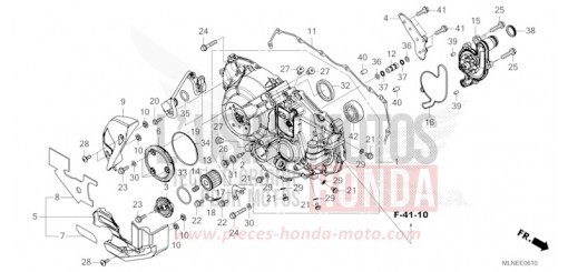 PANNEAU CARTER-MOTEUR D. (2) CRF1100D3S de 2025